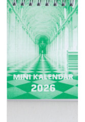 Mini kalendr 2026 (stolov) / GW - zelen