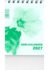 Mini kalend�r 2027 (stolov�) / GW - zelen�
