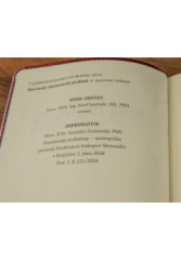 Nov� zmluva, �almy a Pr�slovia, imit�cia ko�e, tmavo�erven�, 2025