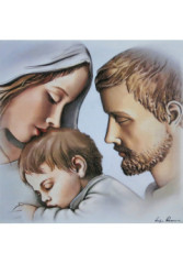 Obraz na dreve (3030) Svt rodina