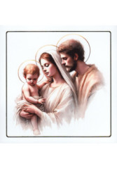 Obraz na dreve (K6) Svt rodina