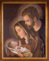 Obraz (W153) Svätá rodina 45,5 x 35,5