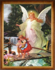 Obraz (W157) Anjel strny 55,5 x 45,5