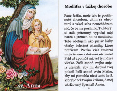 Obrzok lam. (Sv. Anna) s modlitbou (35)