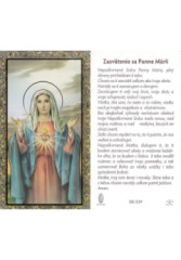 Obr�zok pozl�ten� (ISK 039) s modlitbou