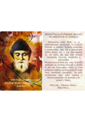 Obr�zok s modlitbou (LV33) Sv. �arbel