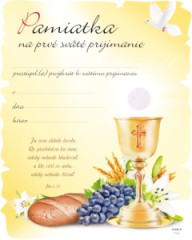 Pamiatka na prv� sv�t� prij�manie (ZPM01)