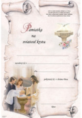 Pamiatka na sviatos� krstu (BI20859-3) / Z
