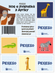 Pexeso - Noe a zvieratk z Afriky