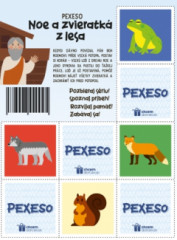 Pexeso - Noe a zvieratk z lesa