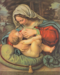 Plagát Panna Mária matka (25x20)