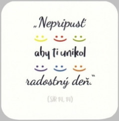 Podloka pod pohr - Nepripus aby ti unikol radostn de. (SIR 14, 14)