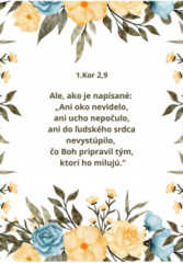 Pozdrav s cit�tom (B26-V1) 1.Kor 2,9