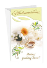 Pozdrav s textom (13-6171) - Svadobn�