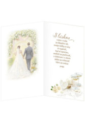 Pozdrav s textom (13-6177) - Svadobn�