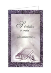 Pozdrav s textom (14-028) - kondolenn