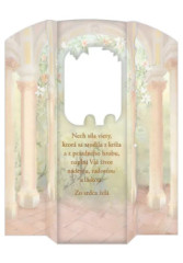 Pozdrav s textom (72-600) 3D - Ve�k� noc