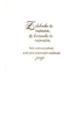 Pozdrav s textom STIVA_B (10-1042) - 70