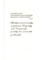 Pozdrav s textom STIVA_B (19-483) - Vianon