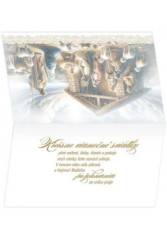 Pozdrav vianon s textom (11-6531)