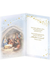 Pozdrav vianon s textom (11-6567)