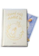 Sada: Nau� n�s modli� sa / biela (Kniha + obal + obr�zok)