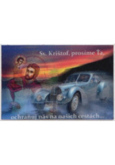 Samolepka (345) Sv�t� Kri�tof (A)