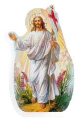 Samolepka (DF) Vzkriesen� Kristus 2