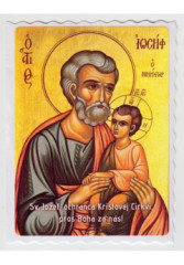 Samolepka - Sv�t� Jozef, ochranca... (Ikona)