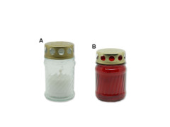 Sklenn lampa "MINI" 50g A - bl - 0301