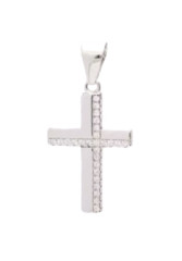 Strieborn prvesok IARIV KR͎ / 19 mm