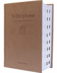 Svt psmo - Jeruzalemsk Biblia (stredn formt), beov oblka s relifom