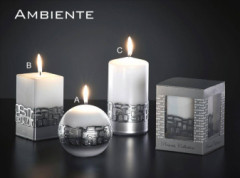 Svieka "Ambiente" biela/01m