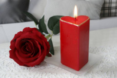 Svieka "Valentnske srdce" - 3327