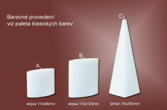 Svky tvar elipsa a jehlan 