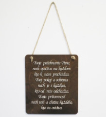 Tabu�ka: Tvoje po�ehnanie Pane...