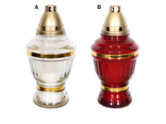 Sklenn lampa "XXL" 180g 
