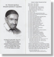 Zloka + litnie: Sv. Vincent de Paul