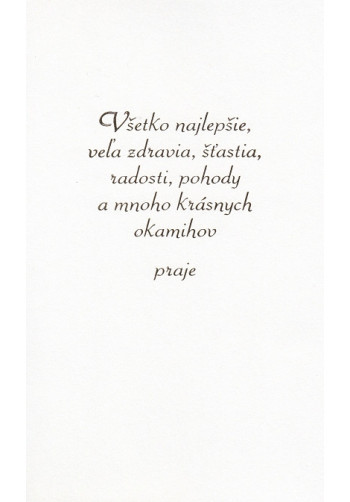 Pozdrav s textom STIVA_B (10-1037) - 50
