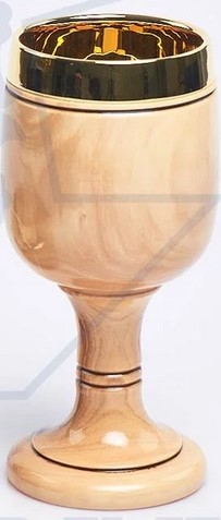 Kalich z olivového dreva SB 21