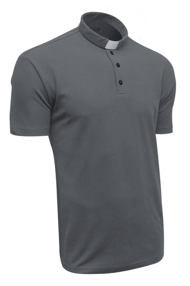 Polokošeľa tmavosivá 4XL